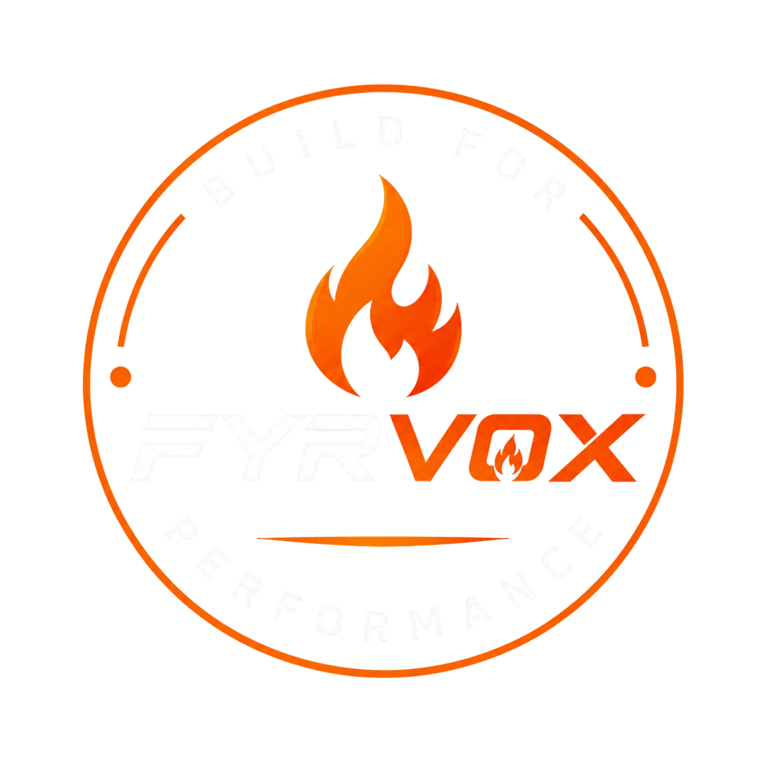 FYRVOX Built for Performance seal